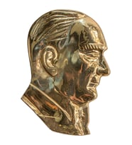 PiMarks Pirinç Döküm Atatürk Silueti  -Iı