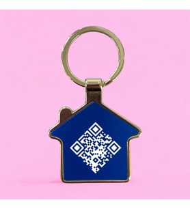 Qr Kodlu Kişiye Özel Anahtarlık