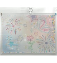 MİKRO DD-15 BEAUTİFUL DESENLİ FERMUARLI DOSYA - TEKLİ