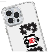 x Dekomus Lisanslı Beşiktaş Iphone 16 Pro 1903 Şeffaf Telefon Kılıfı "Dekomus Cep Defteri Hediyeli"