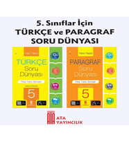 5.Sınıf Yeni Nesil Türkçe + Paragraf Soru Dünyası (2 Kitap)