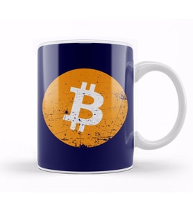 Bitcoin Present I Krypto Money Corrupt Money 02 Kupa Bardak Porselen