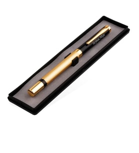 Kutulu Kişiye Özel Kutulu Lüks Siyah Metal Roller Kalem