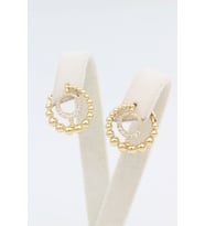 STİL İNCİSİ/XUPING JEWELRY  VİNTAGE ZİRKON TAŞLI KÜPE (Altın)