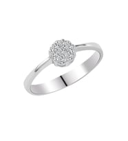 0.28 Karat Pırlanta İnvisible Yüzük PY2802 (Beyaz)
