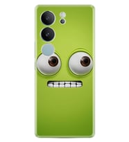 Vivo V29 Kılıf Desenli Silikon Platinium Green 1832
