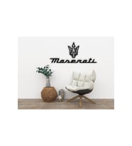 Maserati Ahşap Mdf Lazer Kesim Tablo
