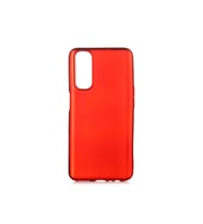 Realme 7 Uyumlu Kılıf Zore Premier Silikon Kapak (Kırmızı)
