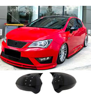 Seat ibiza 4 Batman Yarasa Ayna Kapağı Piona Black ABS 2008-2017