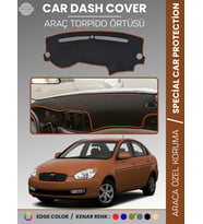 HYUNDAİ ACCENT (2006-2011) Torpido Örtüsü Kaymaz Tam Uyum Çatlamayı Önler Kolay Montaj