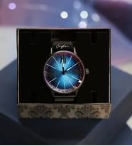 Kişiye Özel Spectrum Erkek Kol Saati Siyah Hasır Kordon Moda Şık Trend  Saat Seti