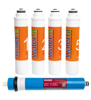 SULOOK WATERLİFE SU ARITMA CİHAZI UYUMLU TAK-ÇEVİR 6'LI FİLTRE SETİ LG MEMBRANLI