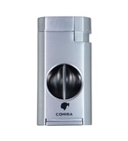 Cohiba Çift Torch Pürmüz Gümüş Puro Çakmağı - TR8980