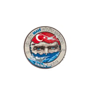 Bir Çift Mavi Göz PVC Arma