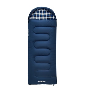 KingCamp Cloud 400 Ultra -15°C Geniş Uyku Tulumu Navy Sol F.