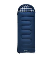 KingCamp Cloud 400 Ultra -15°C Geniş Uyku Tulumu Navy Sol F.