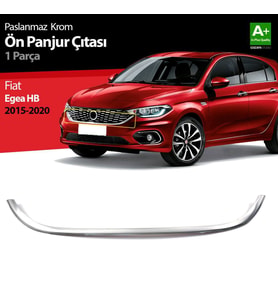 Fiat Egea Uyumlu Hatchback Krom Ön Panjur Çıtası 2015-2020