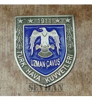 Hava Kuvvetleri Uzman Çavuş Metal Cüzdan Rozeti