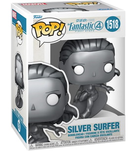 Funko Pop Marvel: Fantastic Four - Silver Surfer, Oyuncak Figür (Krem)