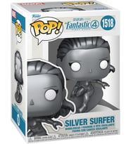 Funko Pop Marvel: Fantastic Four - Silver Surfer, Oyuncak Figür (Krem)
