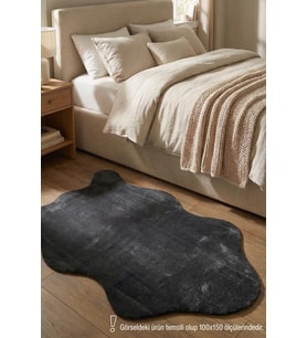 Youdayhomecollection Poly Peluş Post Şeklinde Halı Model Oturma Odası Halısı