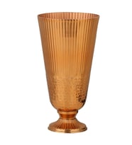 Vitale Bakır Çizgili Çiçeklik Büyük 21*42 Cm AK.IR0148