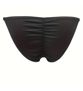 Mulvxbrf Brf02 Erkek Siyah Büzgülü Slip I·ç Giyim (Mulvix)