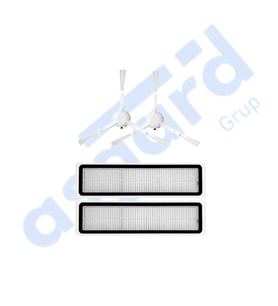 Dreame D10S, D10S PRO, D9 MAX GEN2 Uyumlu 2 Yan Fırça 2 Filtre PKT-iasgf0000190