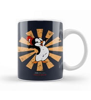 Chilly Willy Retro Japanese Kupa Bardak Porselen