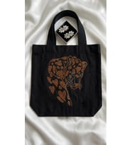 Pırıltı Fashion Anneler Günü Seti: Leopar Desenli Taşlı Çanta & Ütü ile Yapışan Kristal Aplik