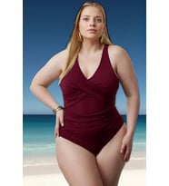 Konforlu Plus Size Mayo Tasarım Büyük Beden Premium Kalite Plaj Ve Havuz İçin Geniş