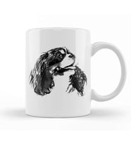 Cavalier King Charles Kupa Bardak Porselen