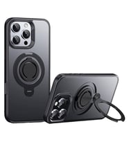 Joko Apple İphone 16 Pro Avatar 360 Dönen Magsafe Kapak - Siyah