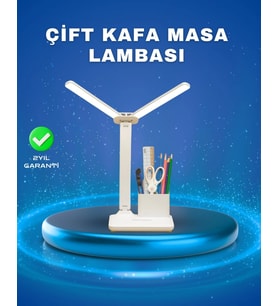 3’ü 1 Arada Çok Amaçlı Masa Lambası Göz Yormayan Işık Organizer Tasarım
