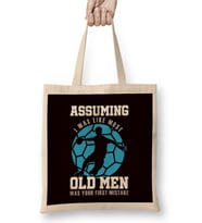 Old Man Handball Player Handballer Ball Sports Coach Court Bez Çanta Uzun Saplı