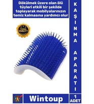 #KediKaşıyıcı Duvar Köşe Masaj Fırçası Tüy Toplayıcı Yumuşak Dokulu Rahatlatıcı Kedi Kaşınma Aparatı
