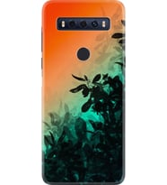 TCL 10 SE Kılıf Silikon Desen Güzel Çiçekler 1712