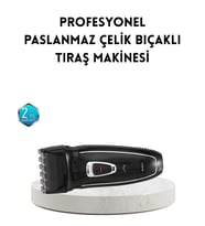 Mey İthalat® Unisex Şarjlı Saç Sakal Kesme Makinesi – Sessiz Motor, 1–12 Mm Ayarlanabilir Başlık