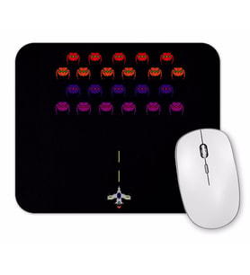 Space Defenders Mouse Pad