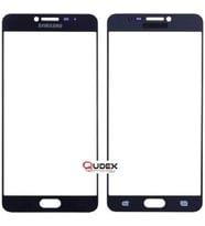 Samsung C8 C7100 Dokunmatik Okalı Ön Cam Lens Orjinal Kalite (Siyah)