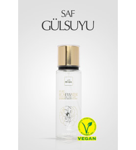 Saf Gülsuyu 150ml  Tazeleyici, Dengeleyici ve Canlandırıcı Yüz Spreyi  Vegan