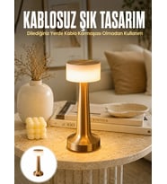 Dekoratif Masa Lambası Dokunmatik Renk Değiştirebilen Gece Lambası Yeni Nesil