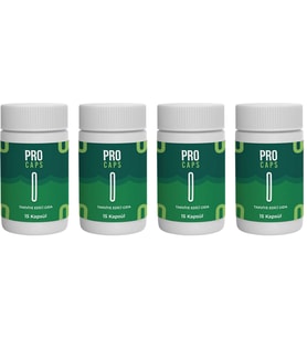 Pro Caps 15li Kapsül - 4 Kutu