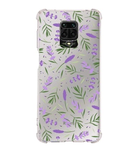 PrintiFy Xiaomi Redmi Note 9 Pro Uyumlu Water Color 3 Baskılı Şeffaf Köşe Korumalı Antişok Kılıf