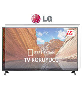 LG 65QNED82A6B TV EKRAN KORUYUCU - Lg 65" inç 165 cm QNED KIRILMAZ EKRAN Koruyucu