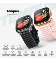 Lexroo Tempus 51 mm TFT Ekranlı Dikdörtgen Metal Kasa Akıllı Saat 2SW03