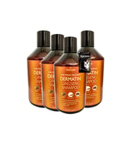 Dermatin Shampooı 500 ml 4 Adet Ginsengli Sampuan Saç Uzatıcı Güçlendirici Besleyici + Yanında Jel Hediye