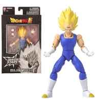 BANDAI 16 cm Dragon Ball, Dragon Yıldızları Poz Verilebilir Figürleri, Majin Vegeta