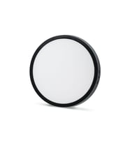 Noas 24W Sıva Üstü Yuvarlak Panel Siyah Kasa YL14-2410-S