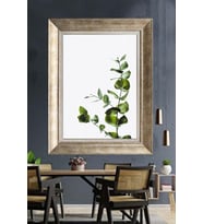 GÜMÜŞ ÇERÇEVELİ PASPARTULU TABLO C612